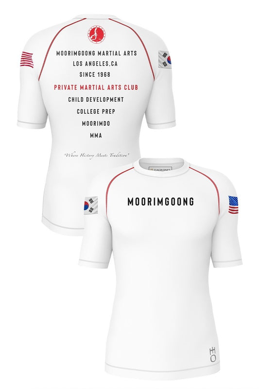 MRG Academy Rashguard (White)