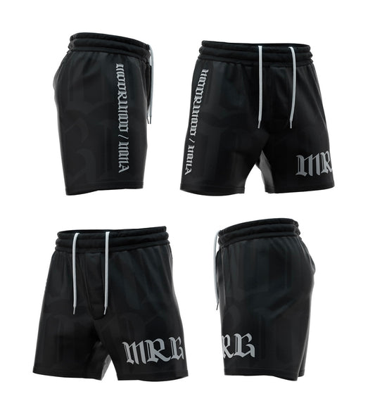 MRG Old English Font Shorts