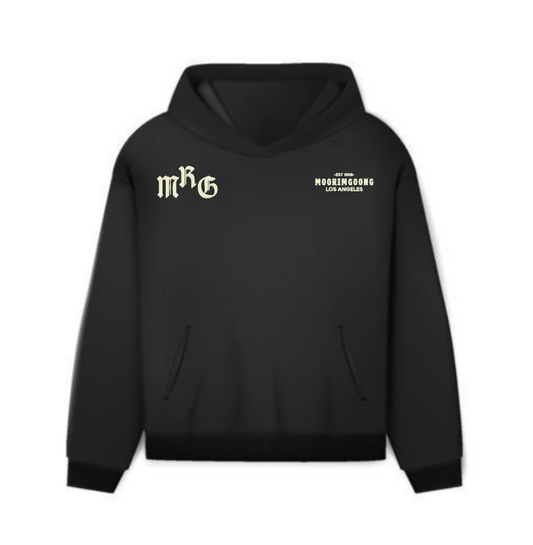Heavyweight Black Homage Hoodie