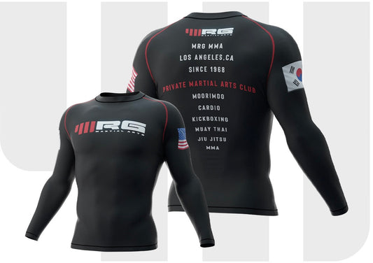 MRG Academy Rashguard L/S (Black)
