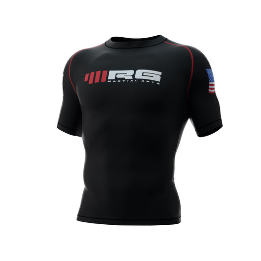 MRG Academy Rashguard S/S (Black)